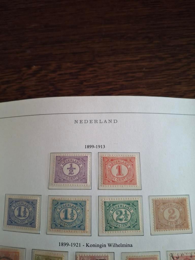 6 oude Nederlandse postzegels 1899-1914 ongestempeld, Ophalen of Verzenden