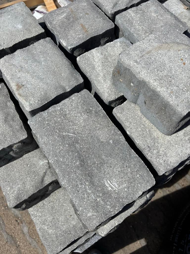 Kasseien - ca 7,5 m2 grijs - NIEUW!, Ophalen, Klinkers, Nieuw, 5 tot 10 m²