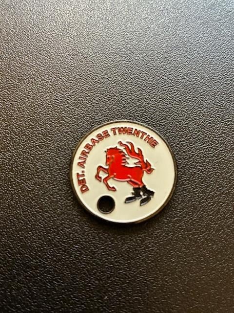 winkelwagenmuntje Airbase Twenthe, Ophalen of Verzenden