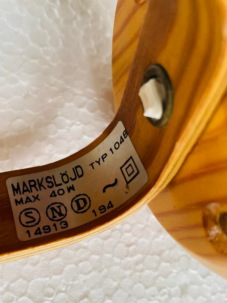 Scandinavisch design pine wandlampen (2) Markslojd Sweden, Ophalen of Verzenden, Huis en Inrichting