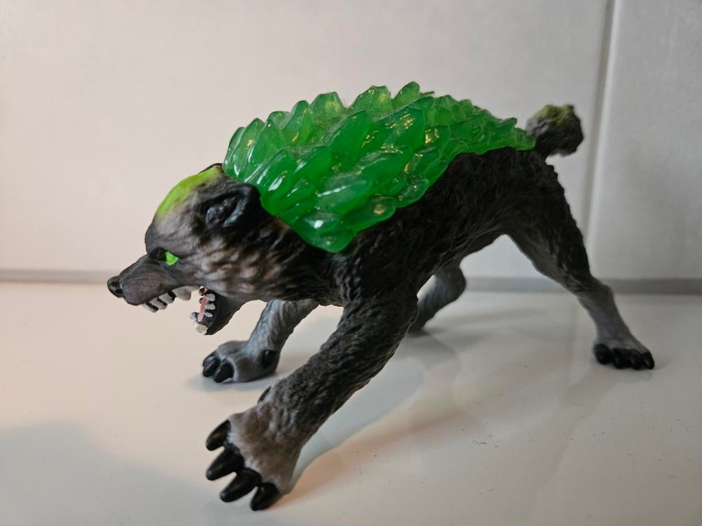 SLEICH ELDRADOR GRANITE WOLF, Ophalen of Verzenden, Zo goed als nieuw, Wild dier, Beeldje of Figuurtje