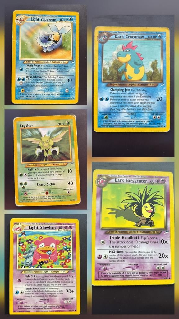 Pokemon Neo Destiny, Hobby en Vrije tijd, Verzamelkaartspellen | Pokémon, Ophalen of Verzenden, Zo goed als nieuw