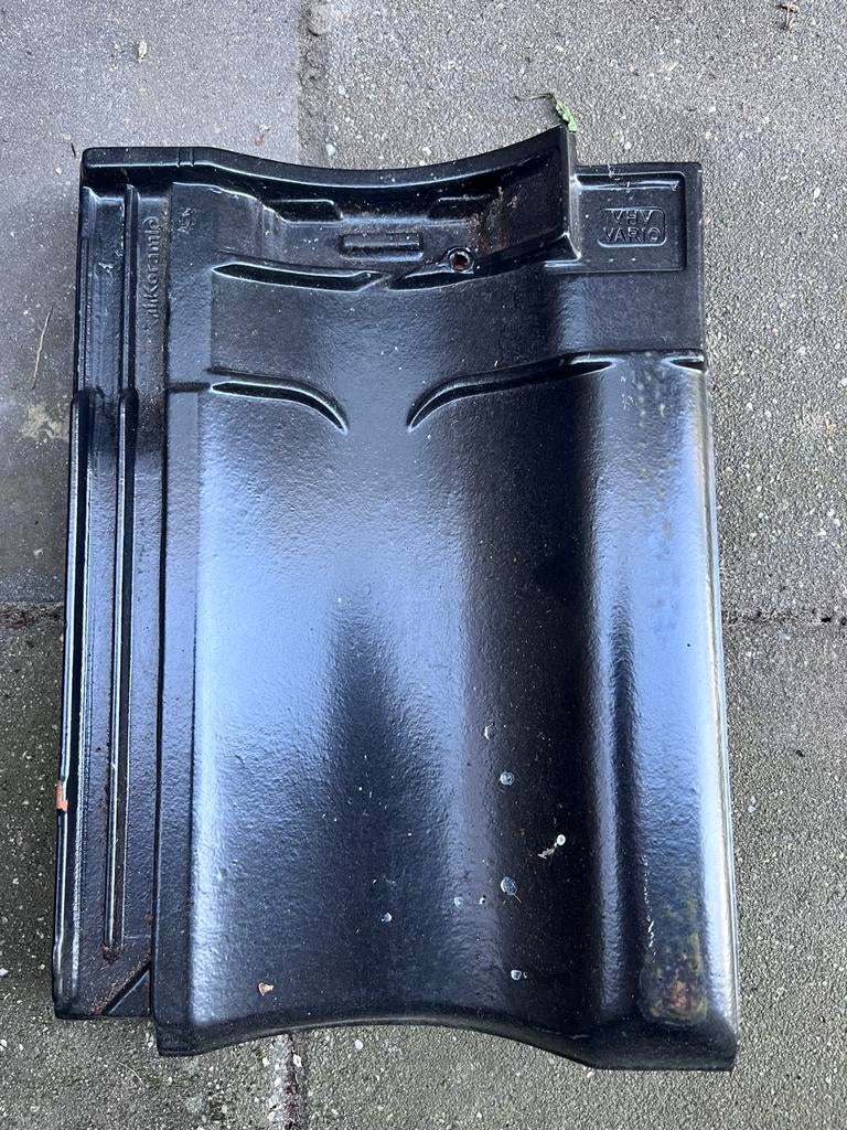 Koramic dakpannen, Doe-het-zelf en Verbouw, Dakpannen en Dakbedekking, Ophalen, Steen of Klei, Zwart, Nieuw