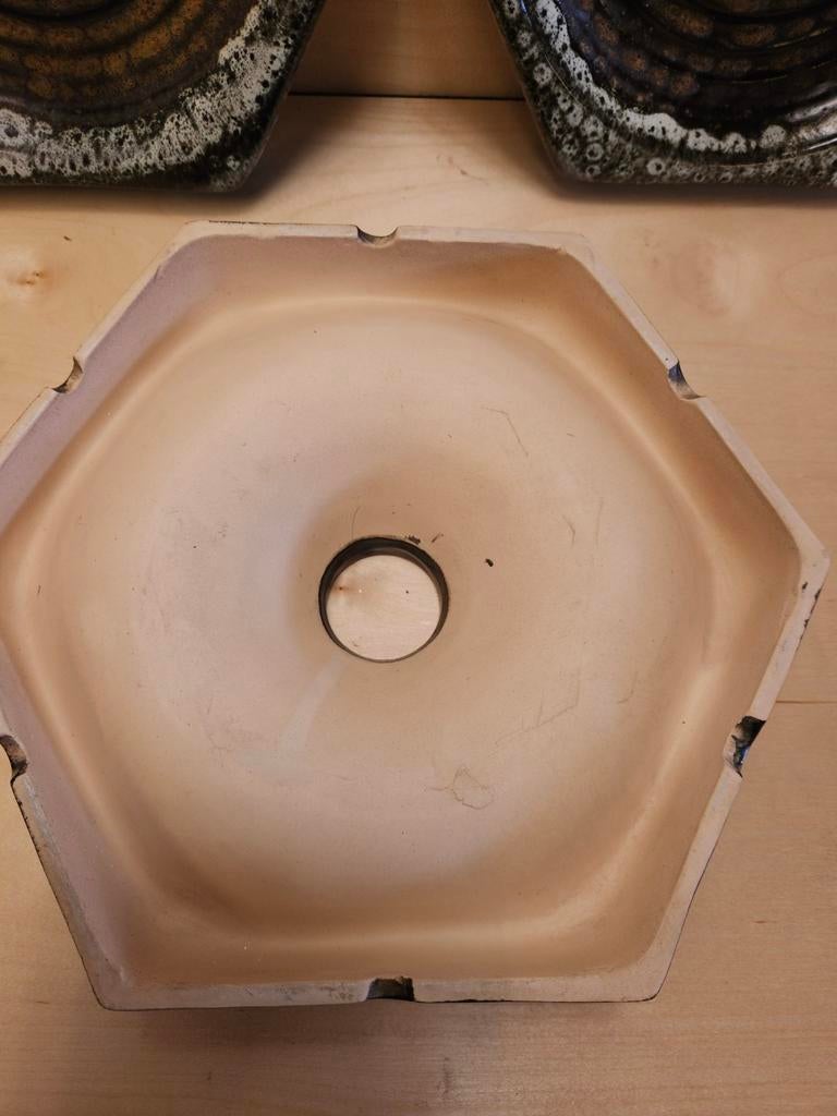 Hustadt Leuchten wandlampen fat lava, Huis en Inrichting, Overige materialen, Nope, Zo goed als nieuw, Nope