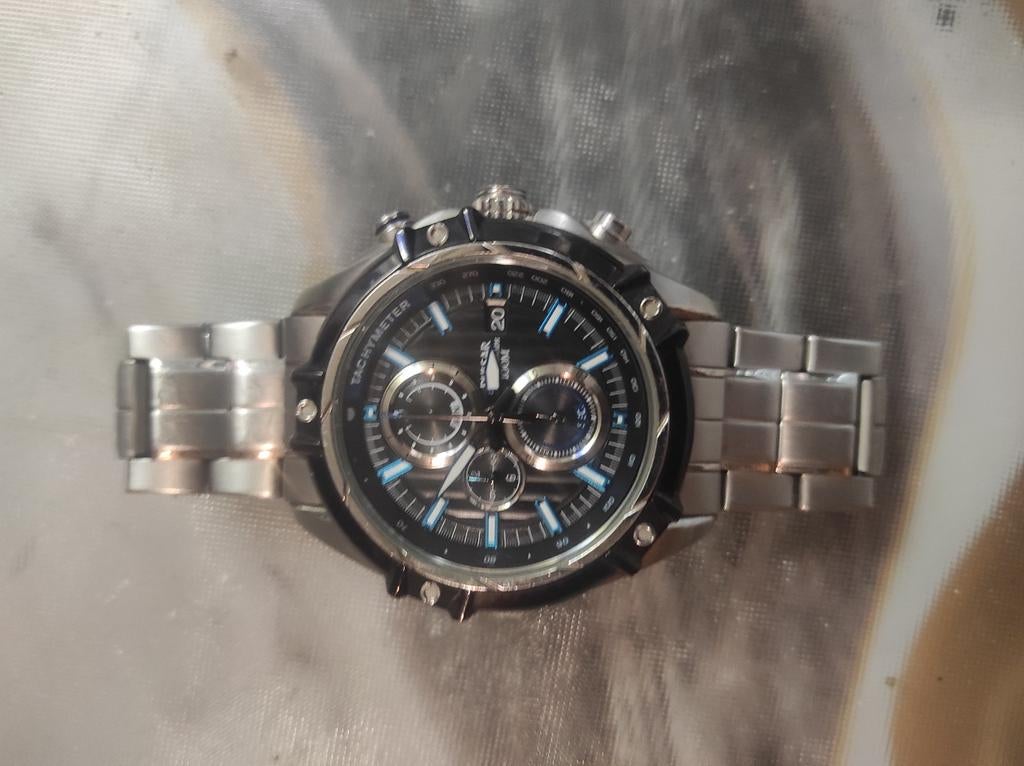 Stijlvol Pulsar herenhorloge - Chronograaf, roestvrij staal, Overige merken, Staal, Gebruikt, Staal