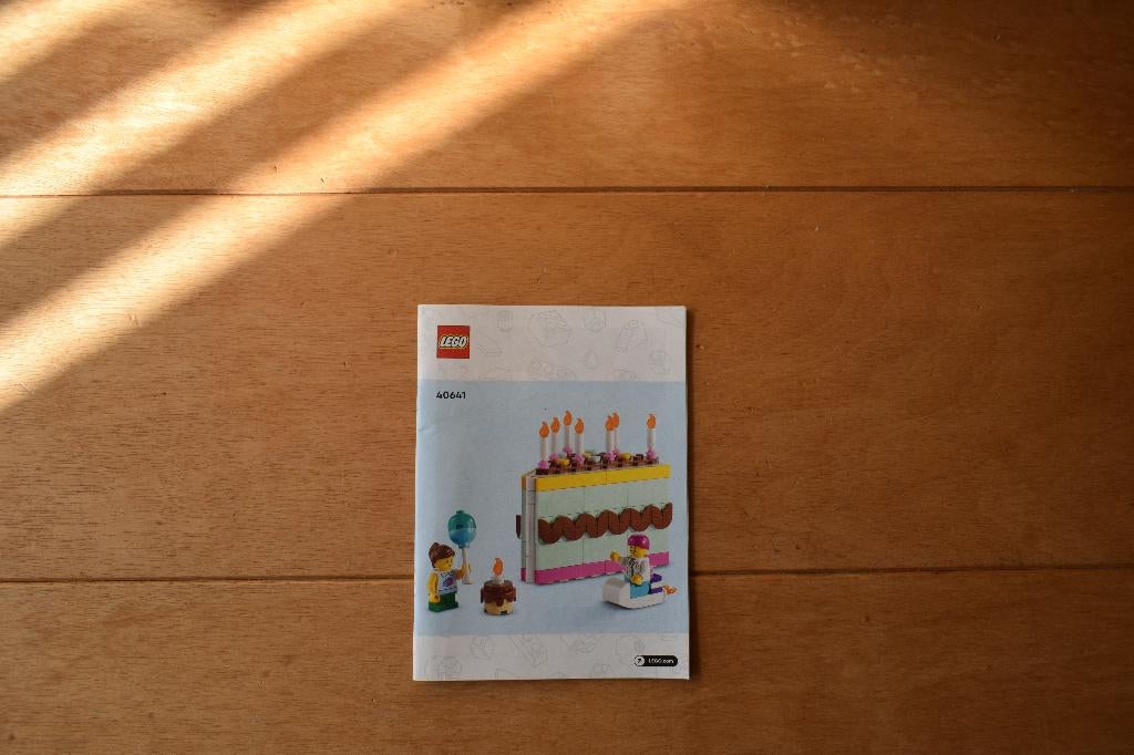 Lego 40641 Verjaardagstaart, Compleet, Lego, Ophalen of Verzenden, Zo goed als nieuw