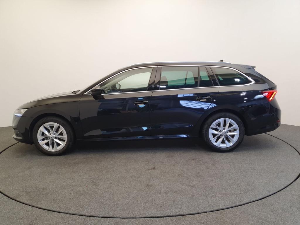 Skoda Octavia Combi 1.0 e-TSI 110pk DSG/AUT Business Edition, 12 maanden, Stof, Gebruikt, Zwart