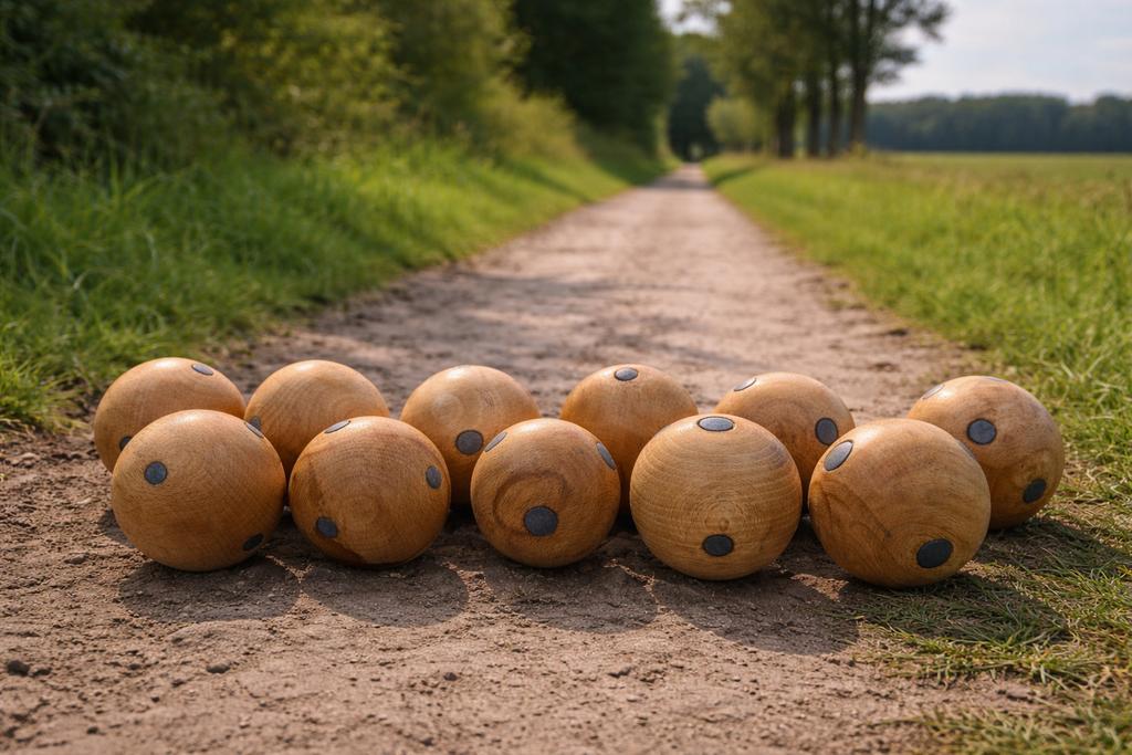Houten Kloten, Kloten, Klootschieten, Ophalen of Verzenden, Nieuw