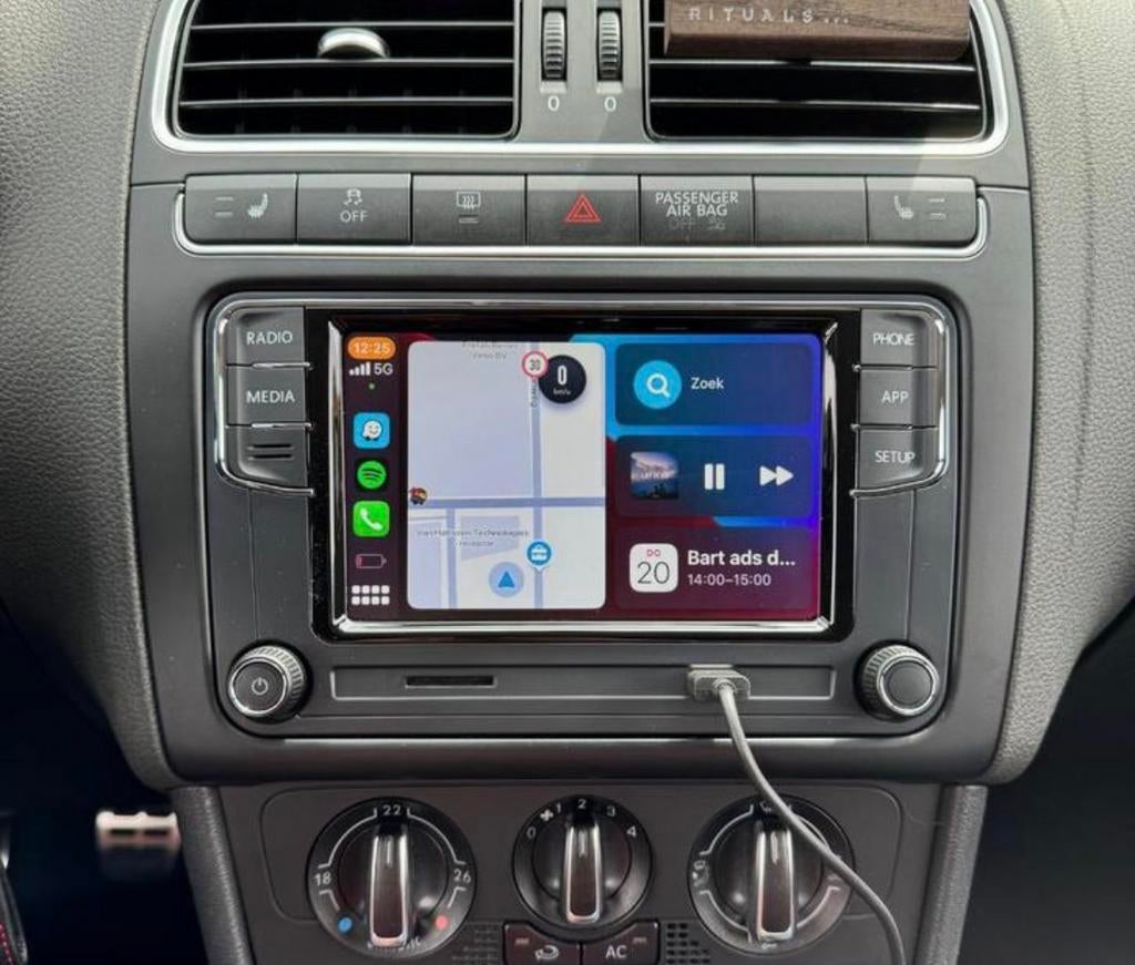 RCD360 Apple Carplay radio, VW Volkswagen, Auto diversen, Autoradio's, Ophalen, Zo goed als nieuw
