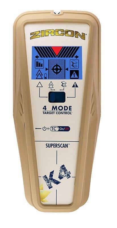 Zircon SuperScan K4 multi leidingzoeker muurscanner, Doe-het-zelf en Verbouw, Meetapparatuur, Ophalen of Verzenden, Nieuw, Overige meters