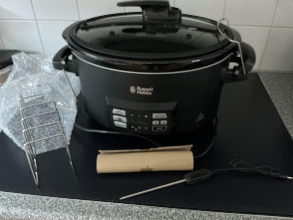 Russels Hobbs slowcooker 6,5 liter, Witgoed en Apparatuur, Slowcookers, Ophalen of Verzenden, Zo goed als nieuw