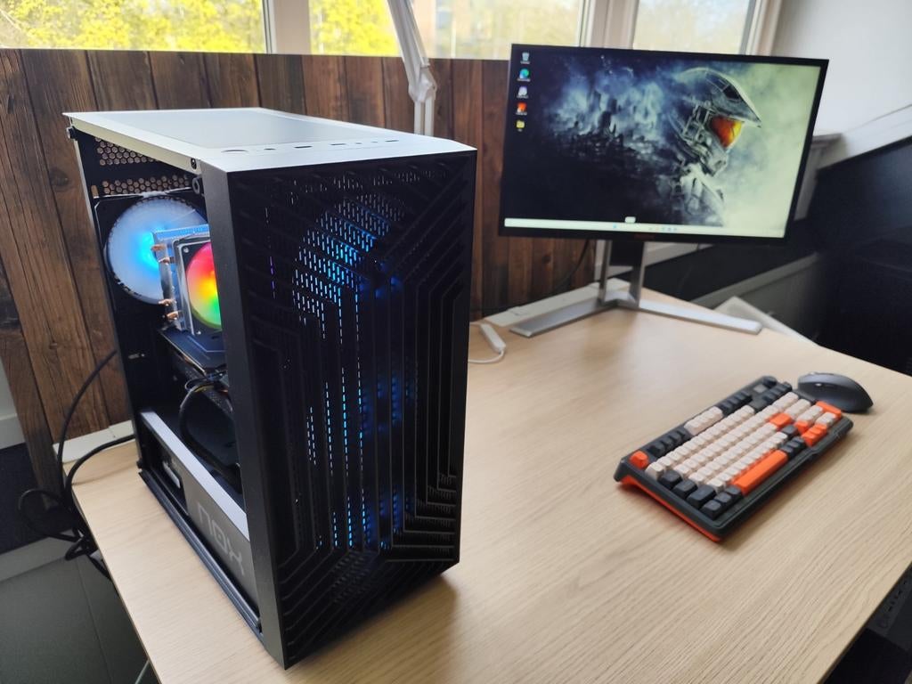 RGB Gaming PC i5 9500 RTX 2060 16GB 1.5TB WIN11PRO, Zelf gebouwde pc, Ophalen of Verzenden, Zo goed als nieuw, Gaming