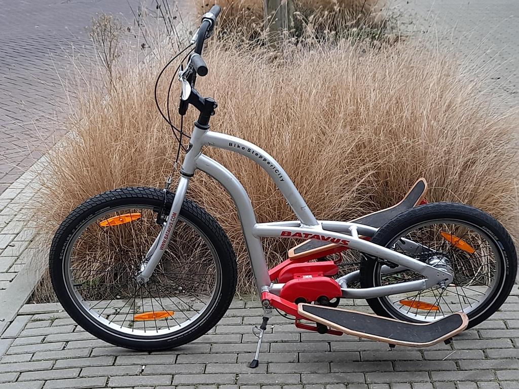 (00673) Bikestepper City, 7 lichtere versnellingen, Ophalen