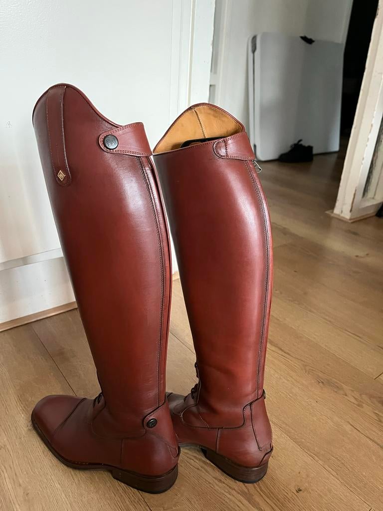 paardrijlaarzen de niro ottaviano (bruin), Ophalen, Dressuur, Schoeisel