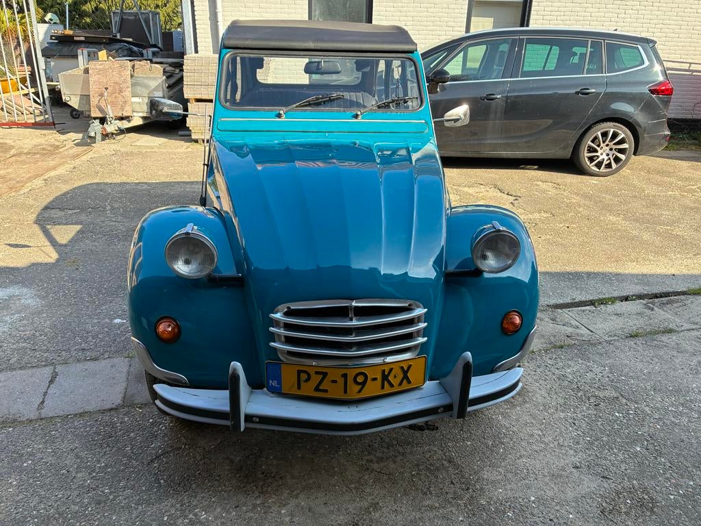 Citroën 2CV 0.6 Spec S6 1986, Auto's, Citroën, Particulier, 2CV, Benzine, Hatchback, Handgeschakeld, Origineel Nederlands, Blauw