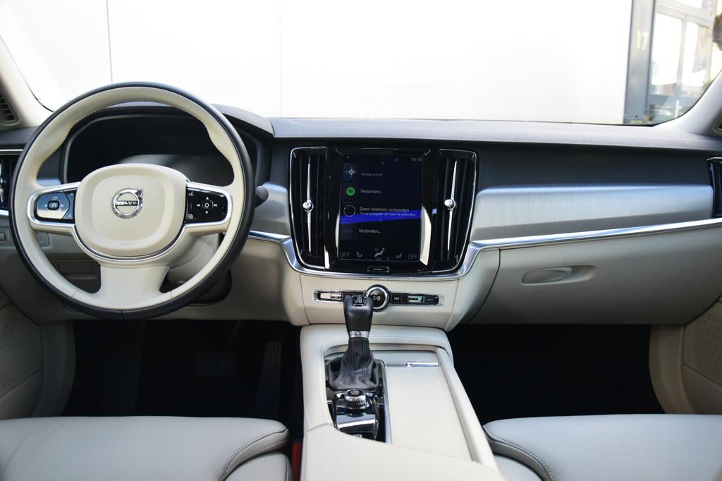 Volvo S90 2.0 D4 Momentum Leer/Verwarmd Schuifdak HU Digi/Co, Adaptive Cruise Control, Euro 6, 1969 cc, Blauw