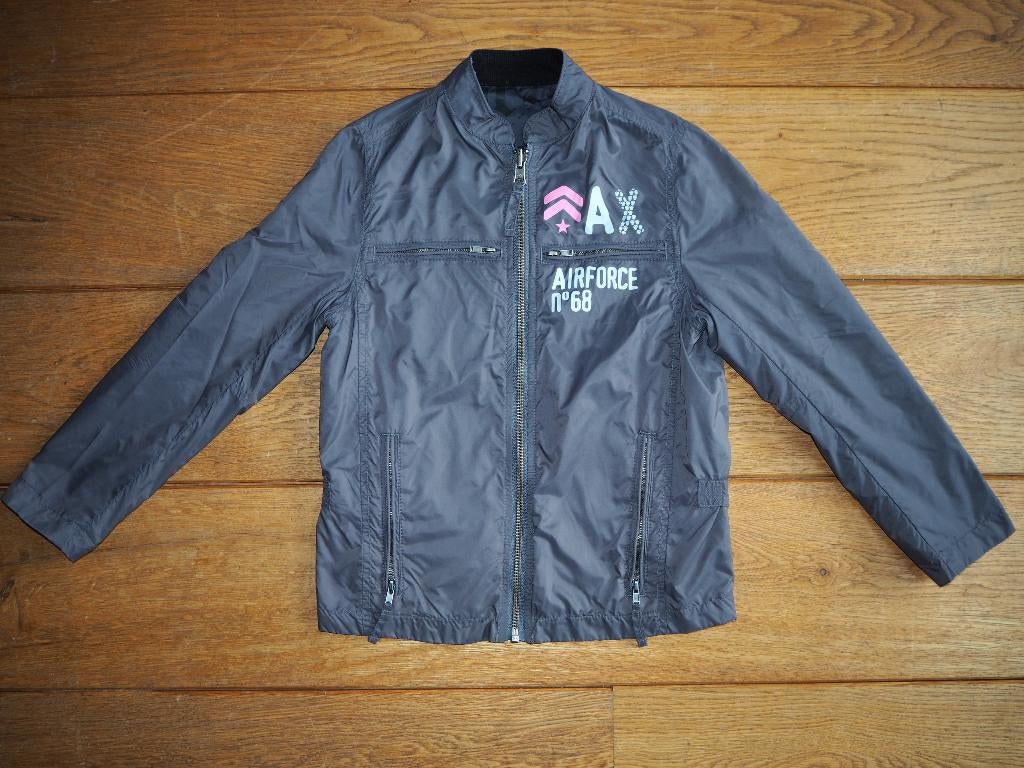 NIEUWE Airforce jas maat 116 aan 2 kanten te dragen, Meisje, Nieuw, Ophalen of Verzenden, Airforce
