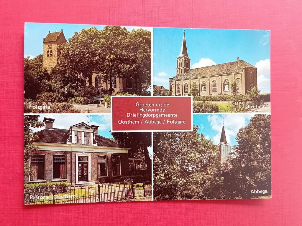 AK. Oosthem Abbega Folsgare, Ophalen of Verzenden, 1960 tot 1980