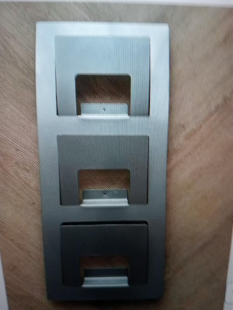 Ikea metalen tijdschriftenrek, blauw, Ophalen of Verzenden, Zo goed als nieuw