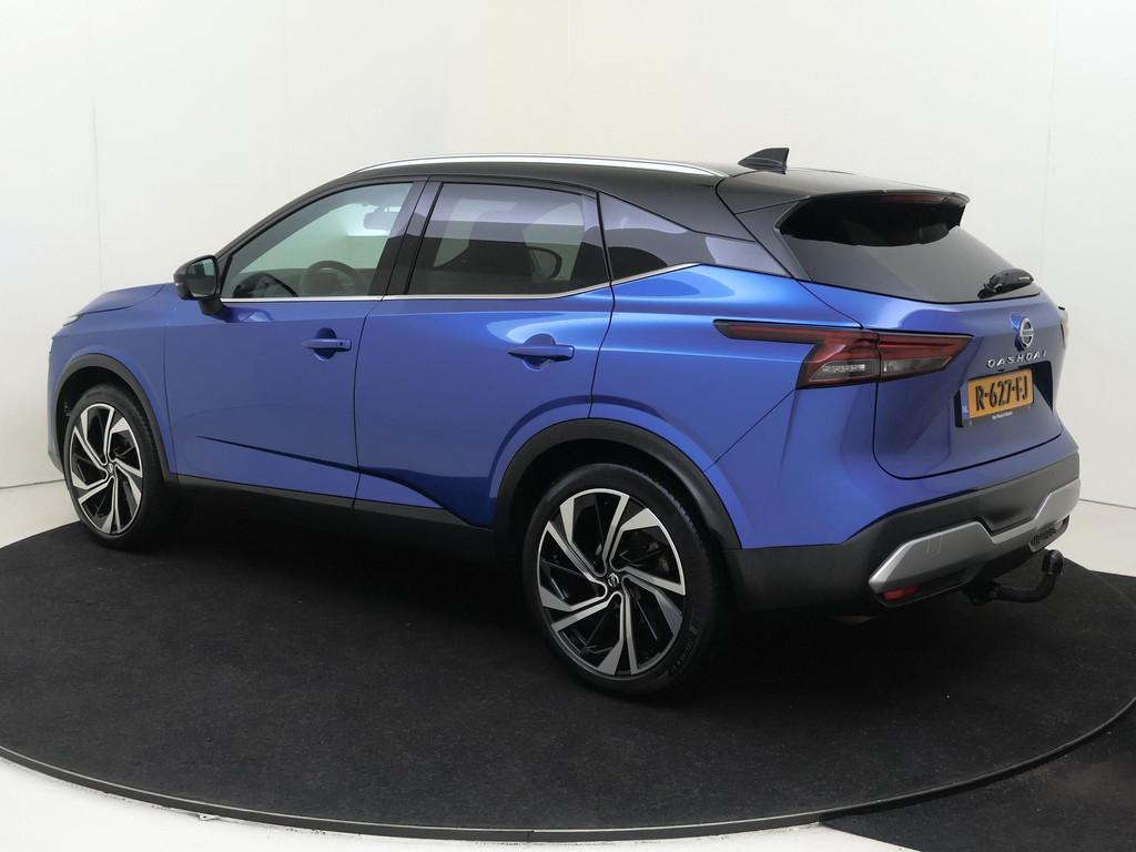 Nissan Qashqai 1.3 MHEV Xtronic Tekna Plus Trekhaak | Stoelm, Euro 6, Blauw, Qashqai, Adaptive Cruise Control
