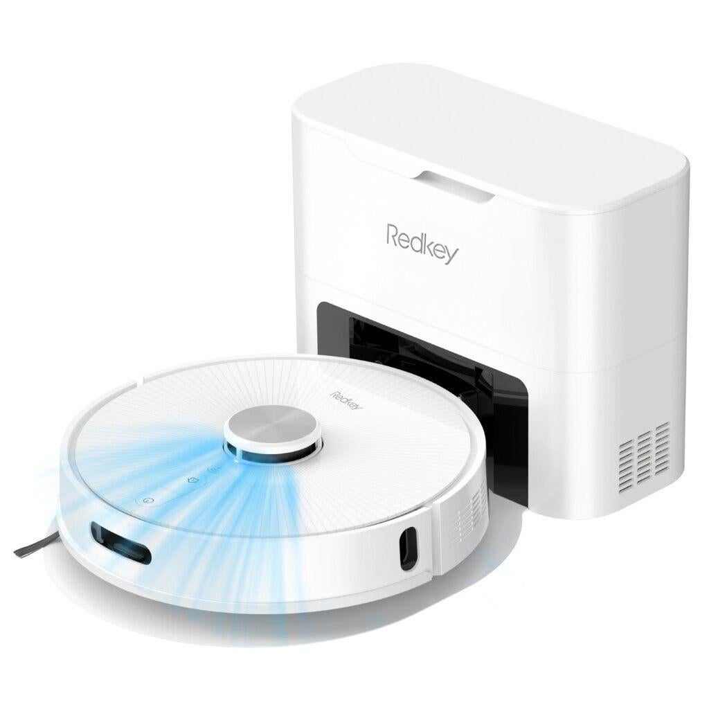 Redkey Robot stofzuiger in partij - Wit, Witgoed en Apparatuur, Stofzuigers, Ophalen, Nieuw, Minder dan 1200 watt, Robotstofzuiger