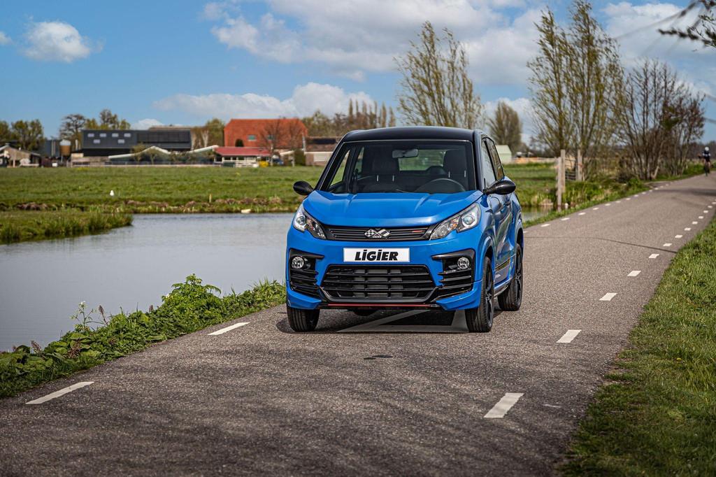 Ligier JS50 Elite Grafiet Grijs (12 kWh) Elektrisch, stijlvo