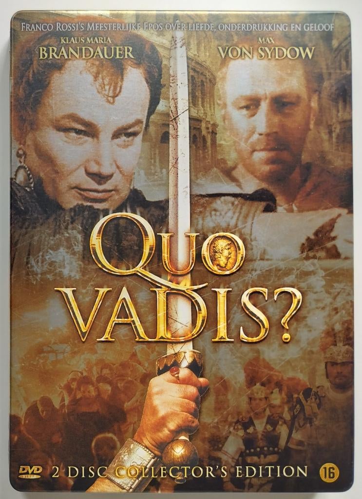 Quo Vadis? (1985) *2 Disc Collector's Edition - Metal Case, Vanaf 16 jaar, Ophalen of Verzenden, Zo goed als nieuw, Historisch of Kostuumdrama