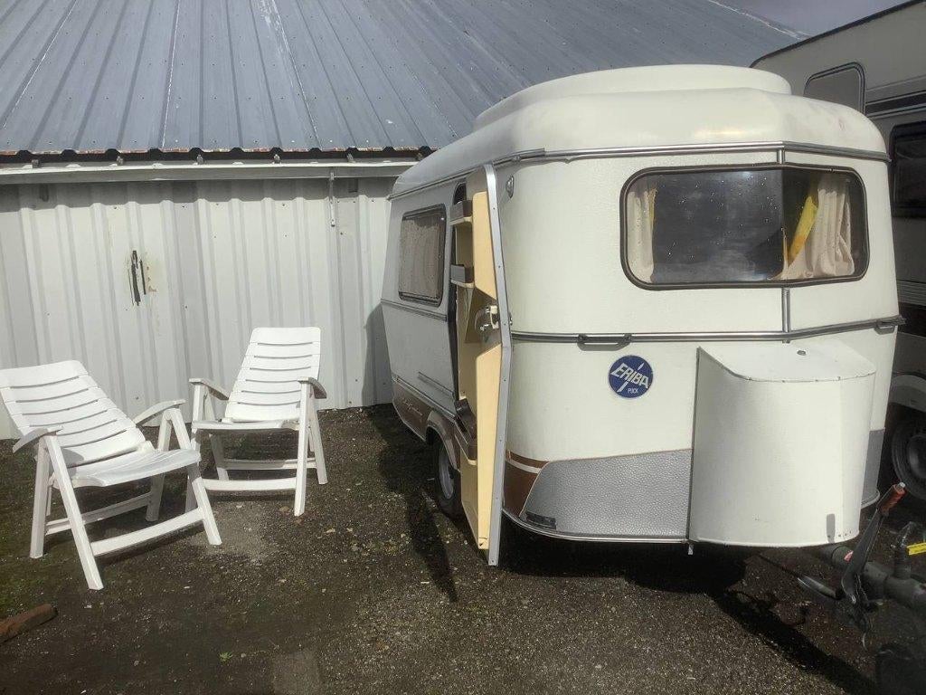 Eriba Puck 1986, Caravans en Kamperen, Rondzit, 50 kg of minder, Particulier, Reservewiel