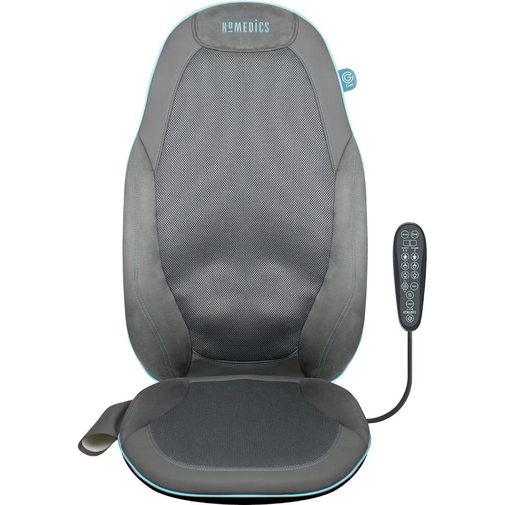 HoMedics Gel Shiatsu Massagestoel met Warmtefunctie (NIEUW), Sport en Fitness, Massageproducten, HoMedics, Nieuw, Support@homedics.com