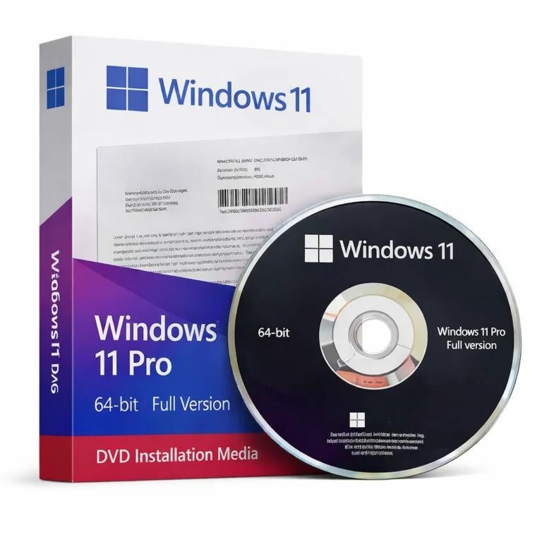 Windows 11 Pro 64-bit Installatie DVD (met licentie), Computers en Software, Besturingssoftware, Ophalen of Verzenden, Nieuw, Windows