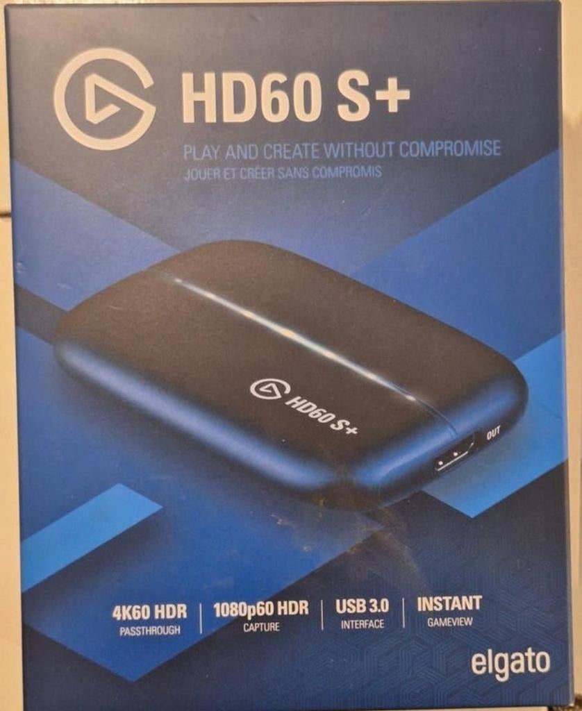 Elgato Game Capture HD60 S+, Computers en Software, Capture cards, Ophalen, Zo goed als nieuw