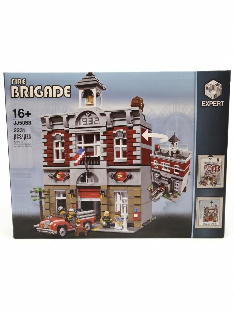 Lepin /Fire Brigade/Nieuw/Moc/Set/Bouwstenen/Streetview, Kinderen en Baby's, Speelgoed | Bouwstenen, Ophalen of Verzenden, Nieuw