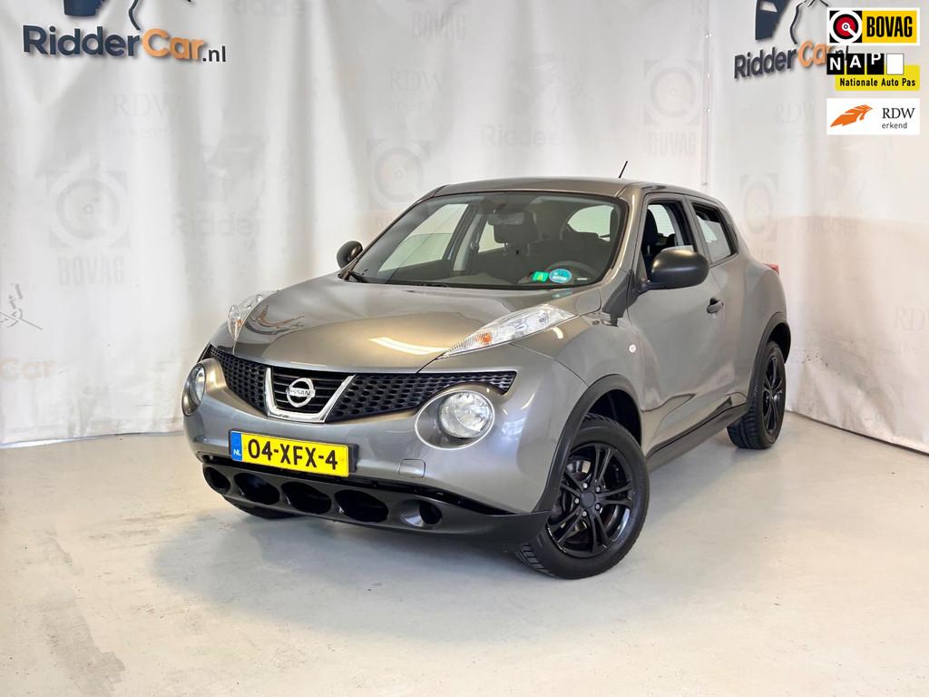 Nissan Juke 1.6 Visia|1E EIG|NAP|PARK SENS|AIRCO|ELEK RAMEN|, Voorwielaandrijving, Euro 5, 4 cilinders, 49 €/maand