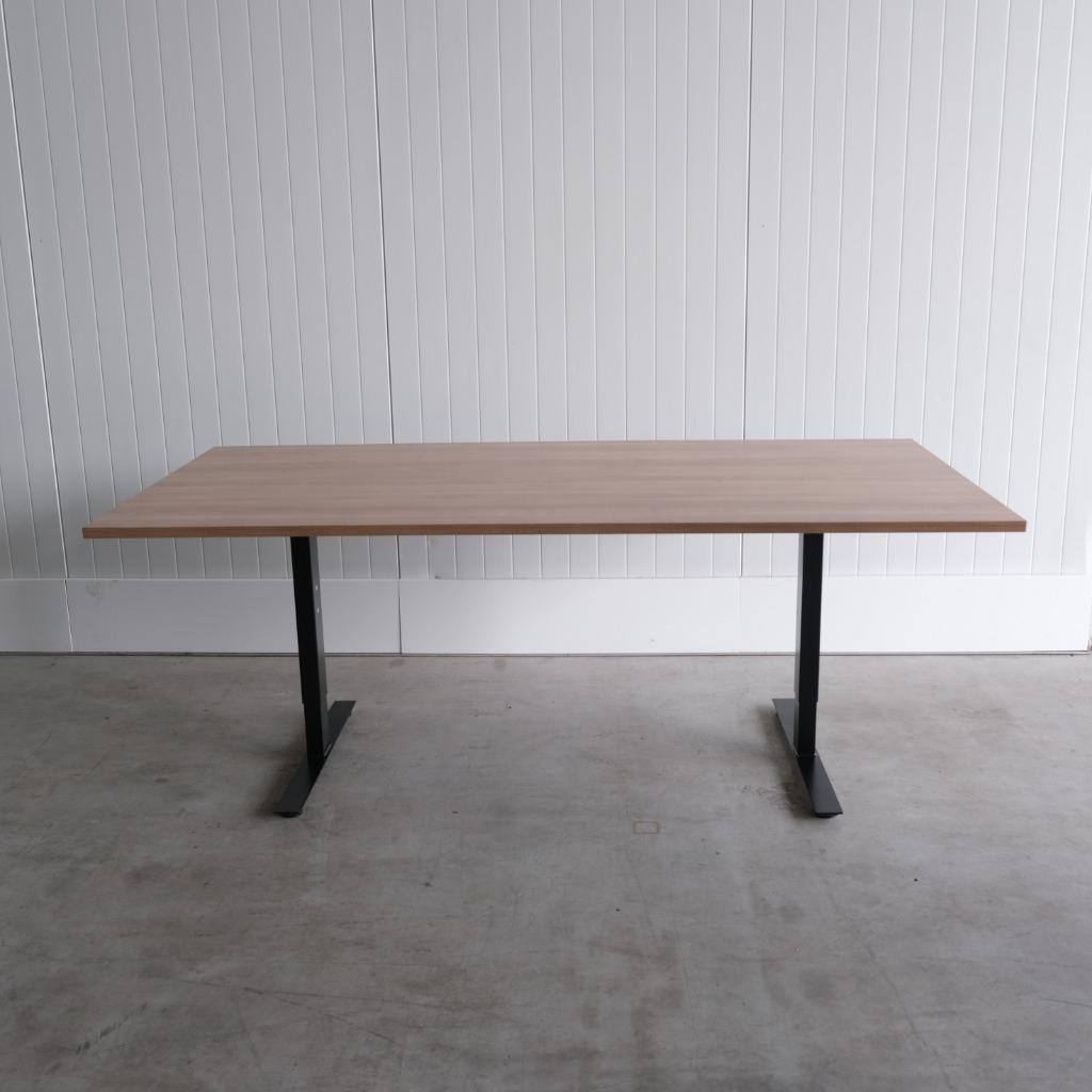 Restpartij, Vergadertafel, 200x100cm, Havanna blad, Zwart, -, -, Ophalen of Verzenden, Zo goed als nieuw