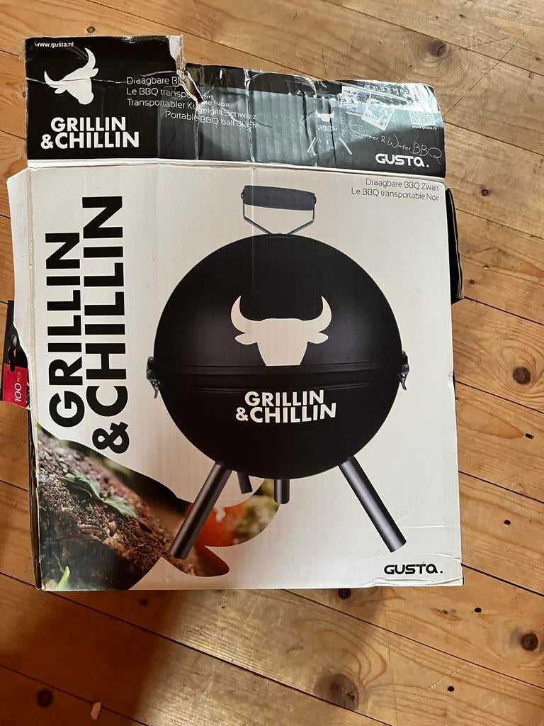 Kleine barbecue, Tuin en Terras, Houtskoolbarbecues, Ophalen, Nieuw