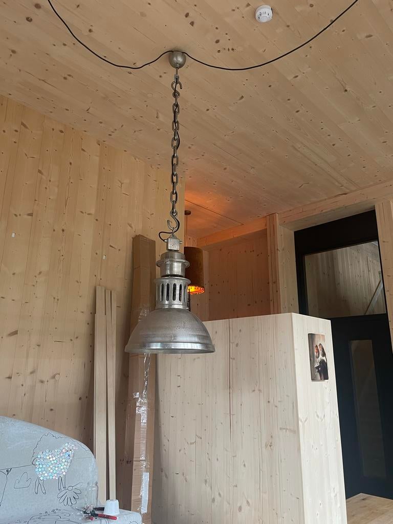 Hanglamp rofra, Ophalen, Zo goed als nieuw, Rofra, Metaal