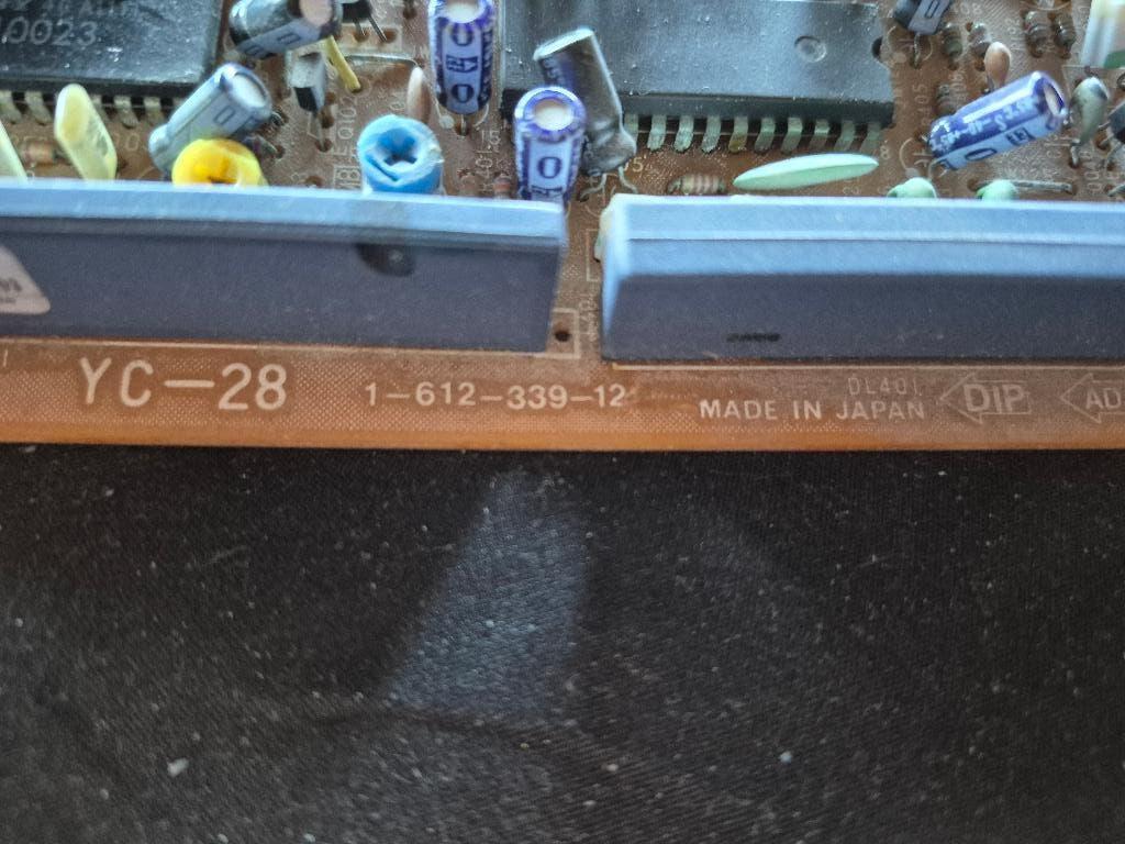 gezocht yc-28 print van een sony sl-hf100, Audio, Tv en Foto, Videospelers, Verzenden, Betamax-speler of -recorder