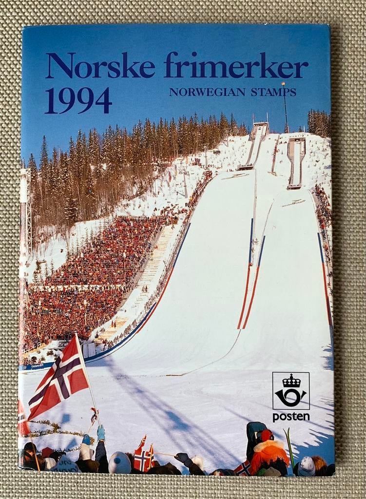 Norske frimerker 1994 Lillehammer, Ophalen of Verzenden, 2 euro, Setje