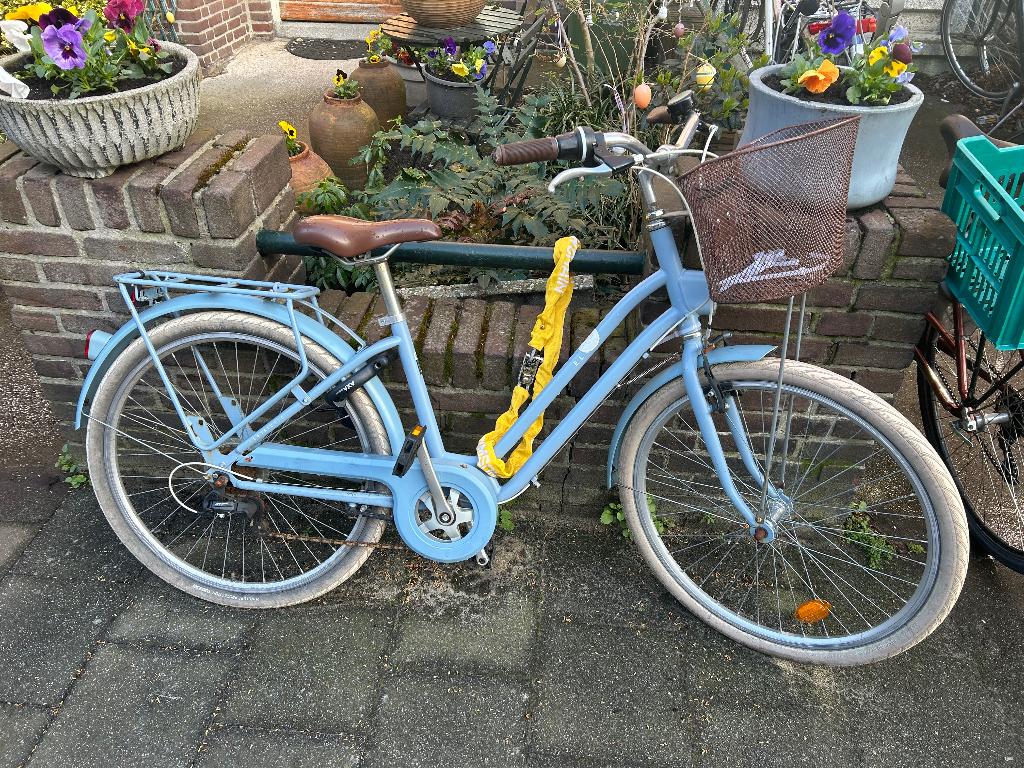 Decathlon Elops fiets, Gebruikt, 47 tot 50 cm, Versnellingen, Ophalen