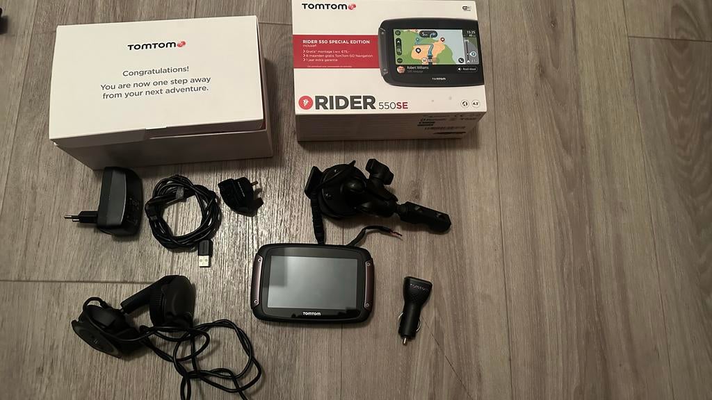 TomTom Rider 550 SE auto- en motorfietsmontage, Motoren, Ophalen of Verzenden, Zo goed als nieuw