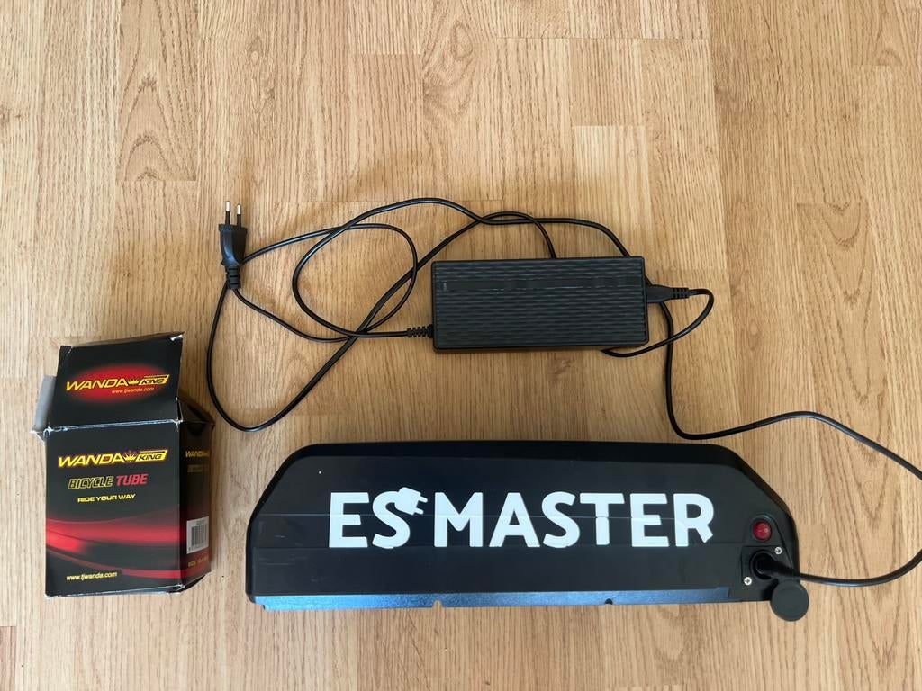 Es master fatbike accu, Fietsen en Brommers, Fietsaccessoires | Fietsaccu's, Zo goed als nieuw, Ophalen