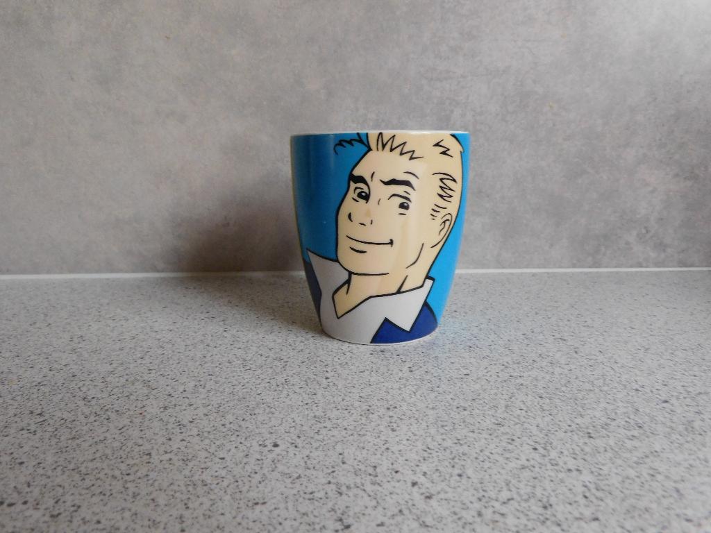 Senseo Mok Popart Luc Verschuuren, Huis en Inrichting, Keuken | Servies, Ophalen of Verzenden, Zo goed als nieuw, Overige stijlen