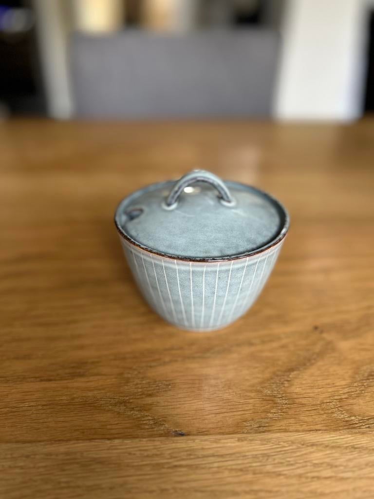 Broste Copenhagen Nordic Sea suikerpot, Huis en Inrichting, Keuken | Servies, Ophalen, Overige typen, Zo goed als nieuw, Overige stijlen