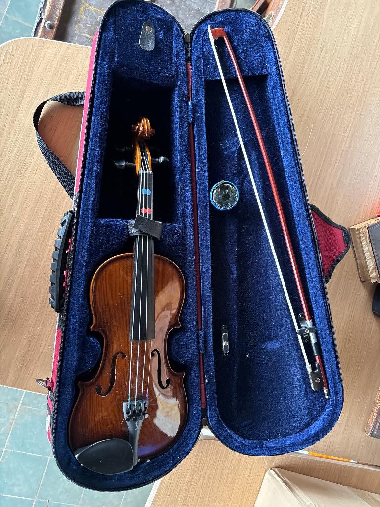 KLASSIEKE STUDIEVIOOL 1/2 FORMAAT - DECORATIEF OBJECT, Muziek en Instrumenten, Strijkinstrumenten | Violen en Altviolen, Ophalen