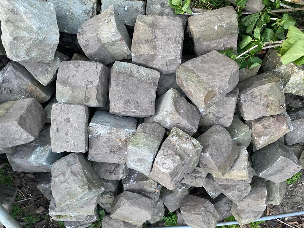 Kasseien natuursteen, Overige materialen, Gebruikt, Ophalen of Verzenden, Kei