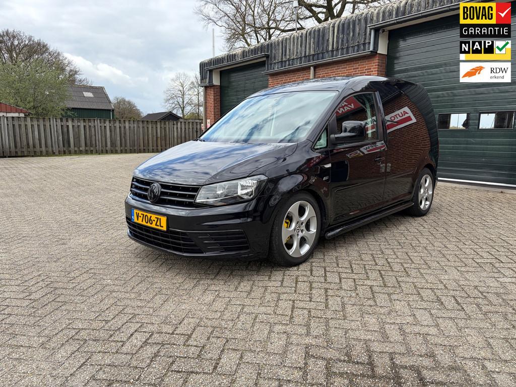 Volkswagen Caddy 2.0 TDI L1H1 Sport verlaagd 140PK!, Gebruikt, 4 cilinders, Volkswagen, Start-stop-systeem