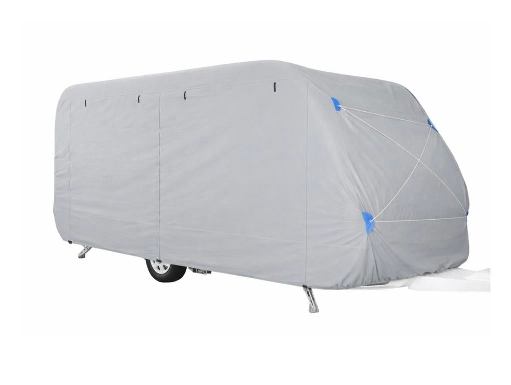 Caravan hoes, Ophalen, Gebruikt