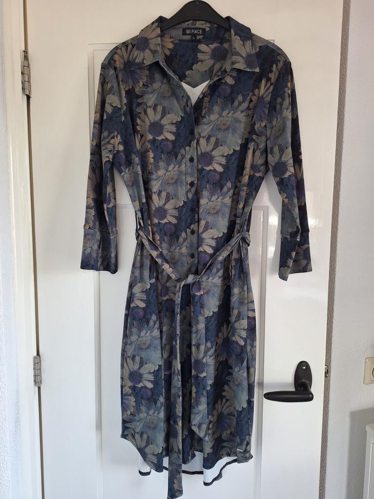 Jurk Mi Piace maat XL, Kleding | Dames, Ophalen of Verzenden, Zo goed als nieuw, Maat 46/48 (XL) of groter, Onder de knie