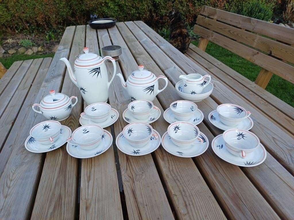 Mosa Maastricht thee servies, Ophalen