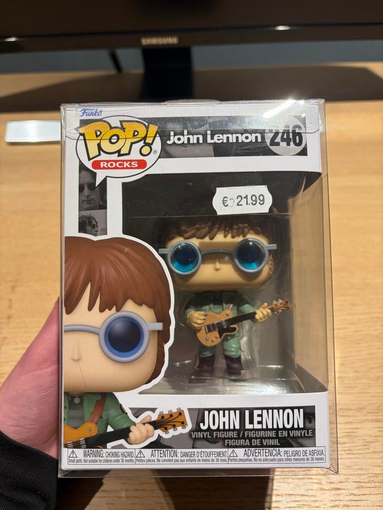 Funko Pop! Rocks: John Lennon #246 - The Beatles, Ophalen of Verzenden, Nieuw
